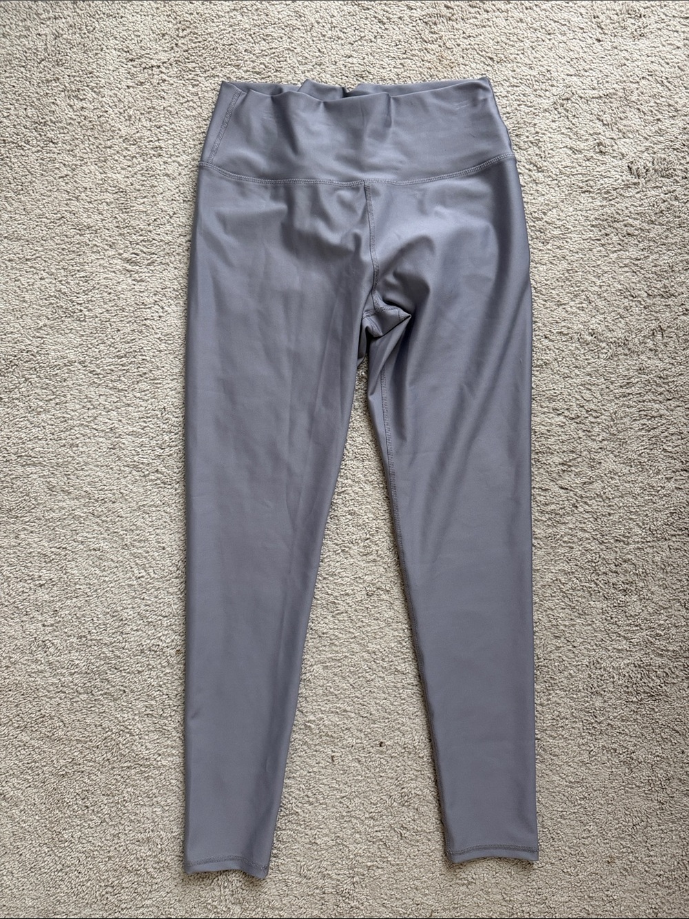 Apana Women’s ' High-Waist Leggings - Light Purple-Gray Large